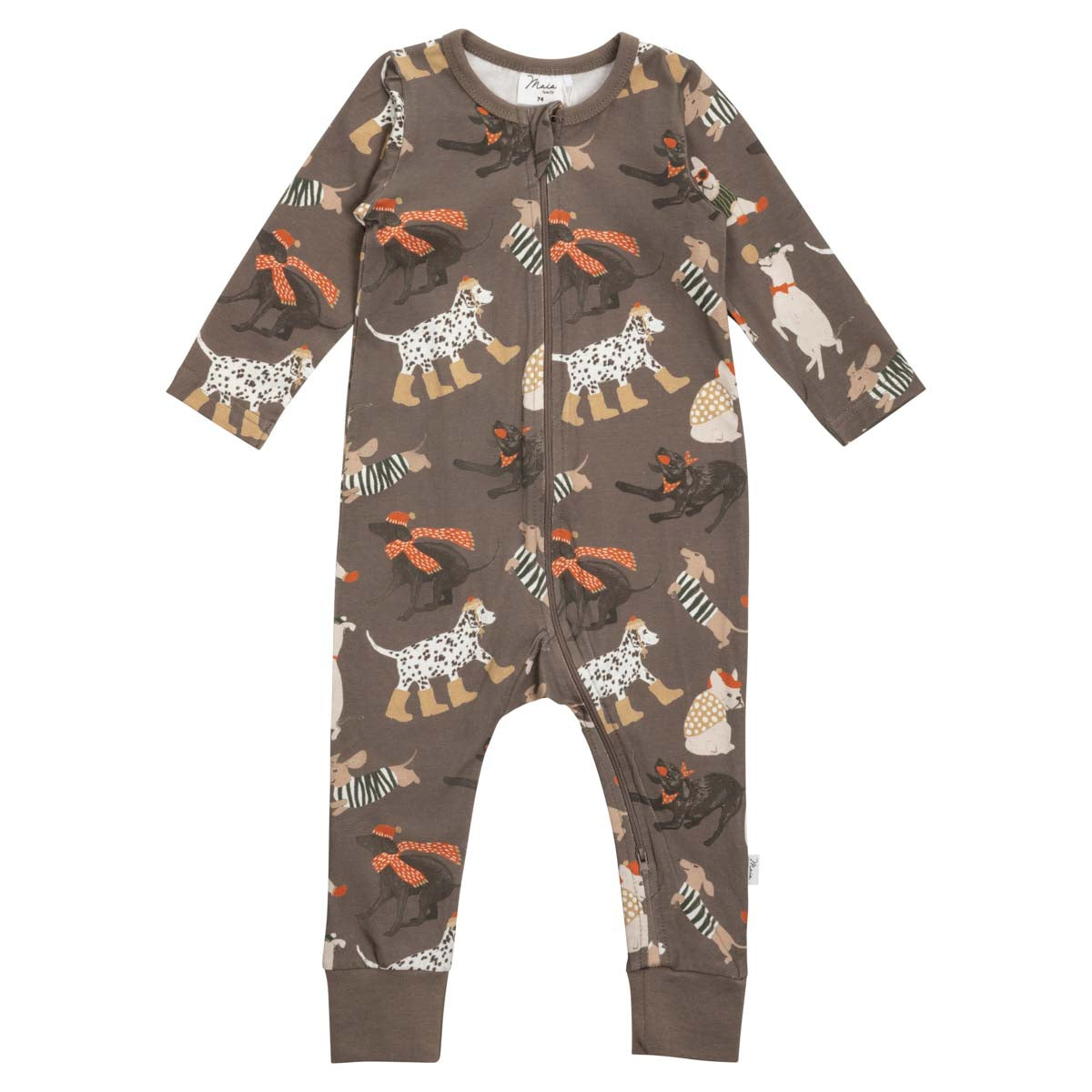 Dogs pyjama, brown