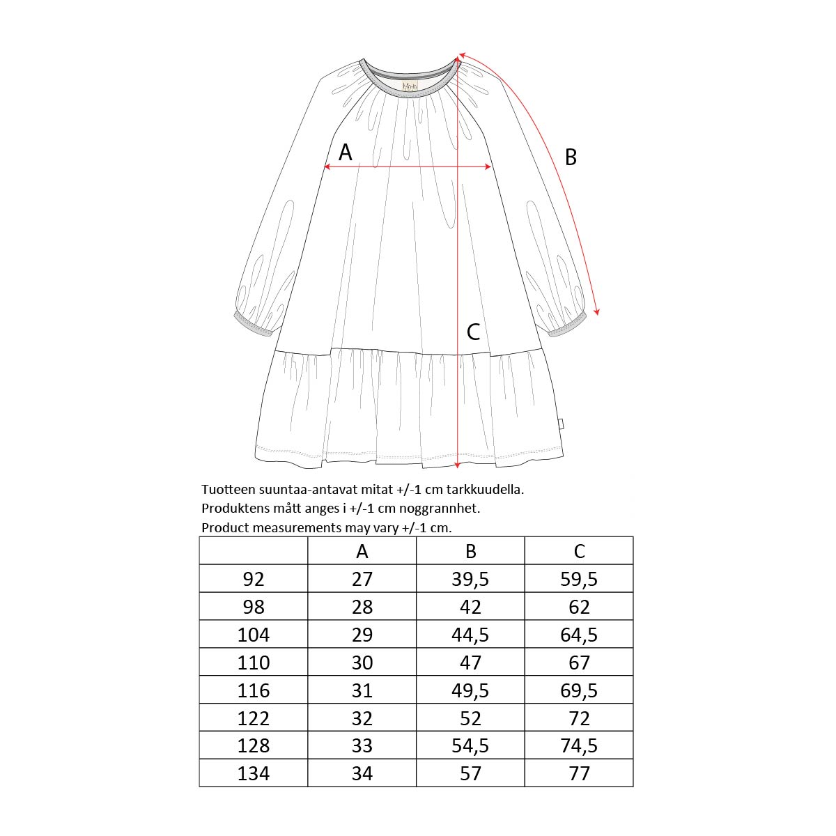 Mirabelis dress, rose