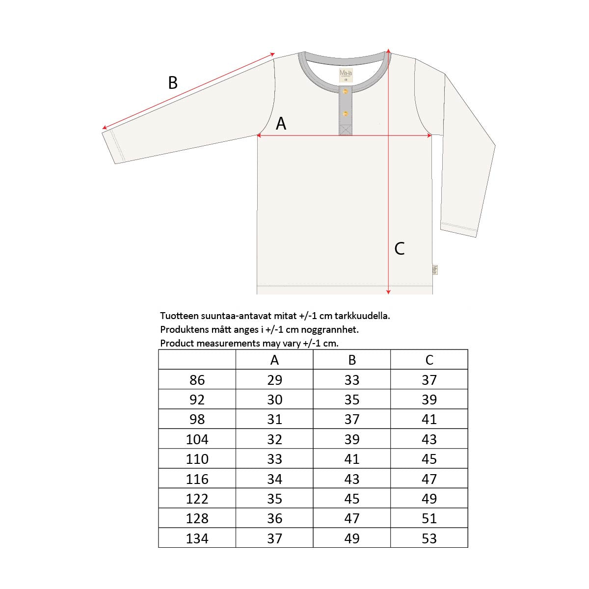 Noe shirt, natural white