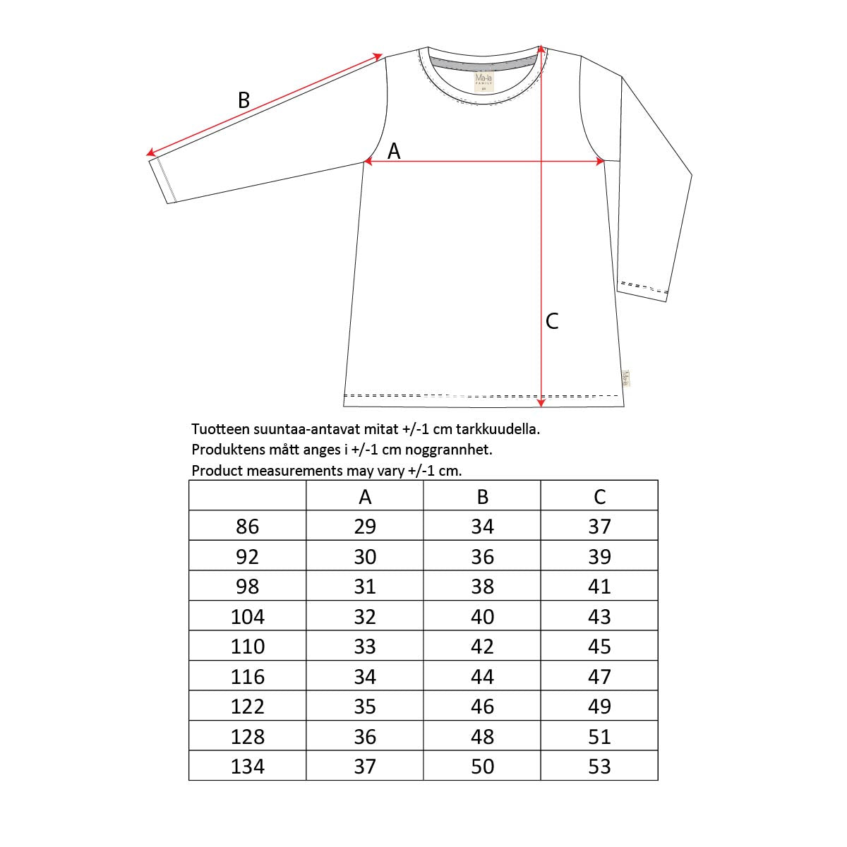 Winter Garden shirt, natural white