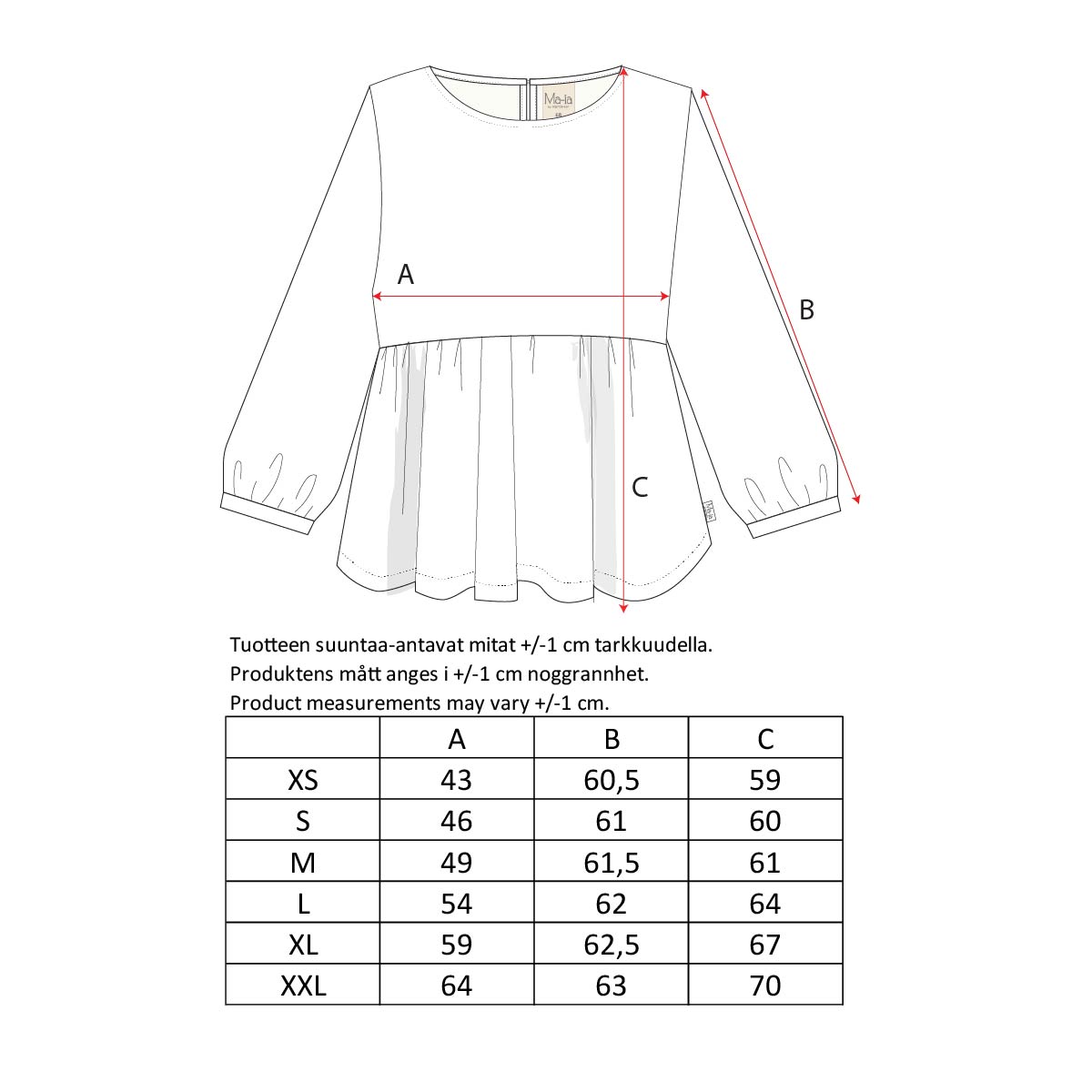 Lucille shirt, Mirabelis, rose