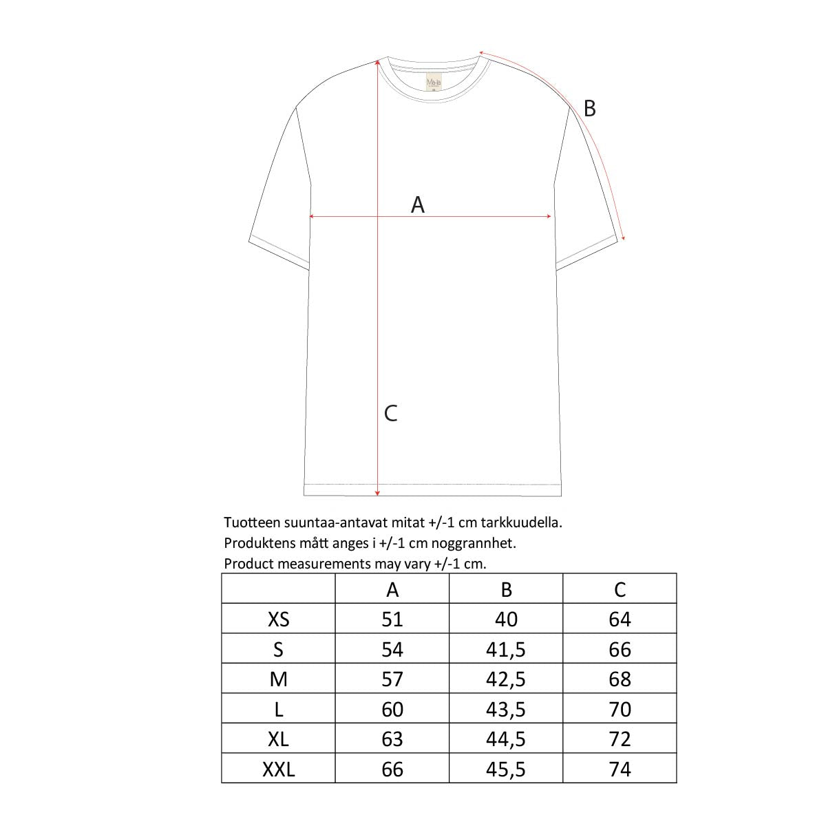 Serena t-shirt, Bluebird, natural white