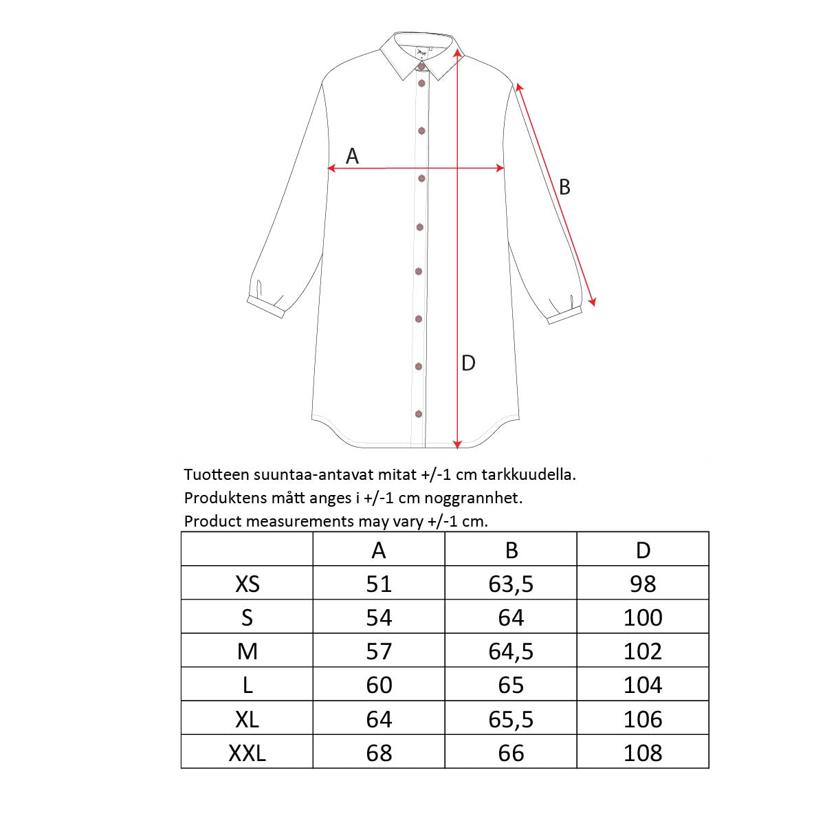 Siiri shirt dress, Nocturne, rose